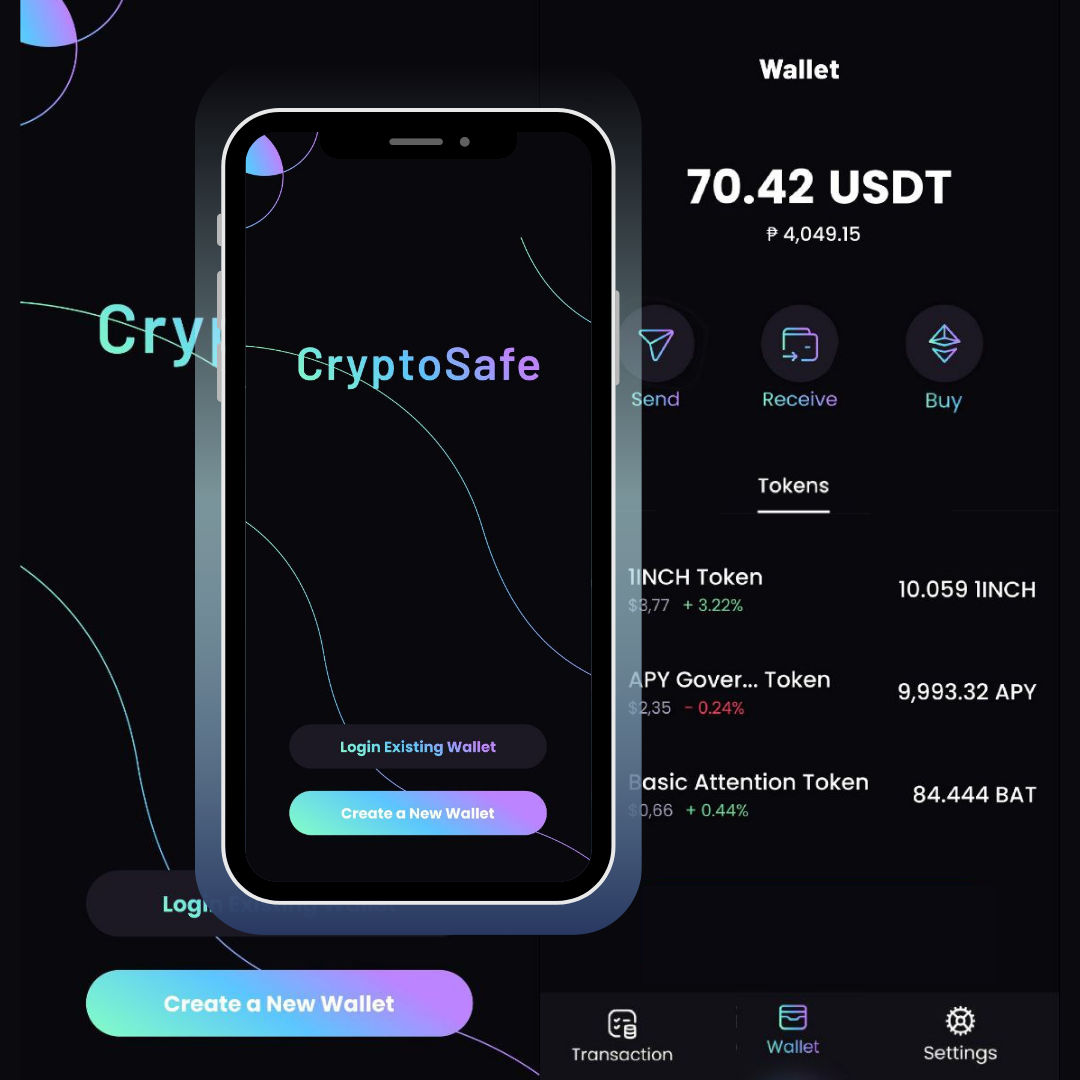 Cryptosafe Chailes. - UI/UX Designer & Developer